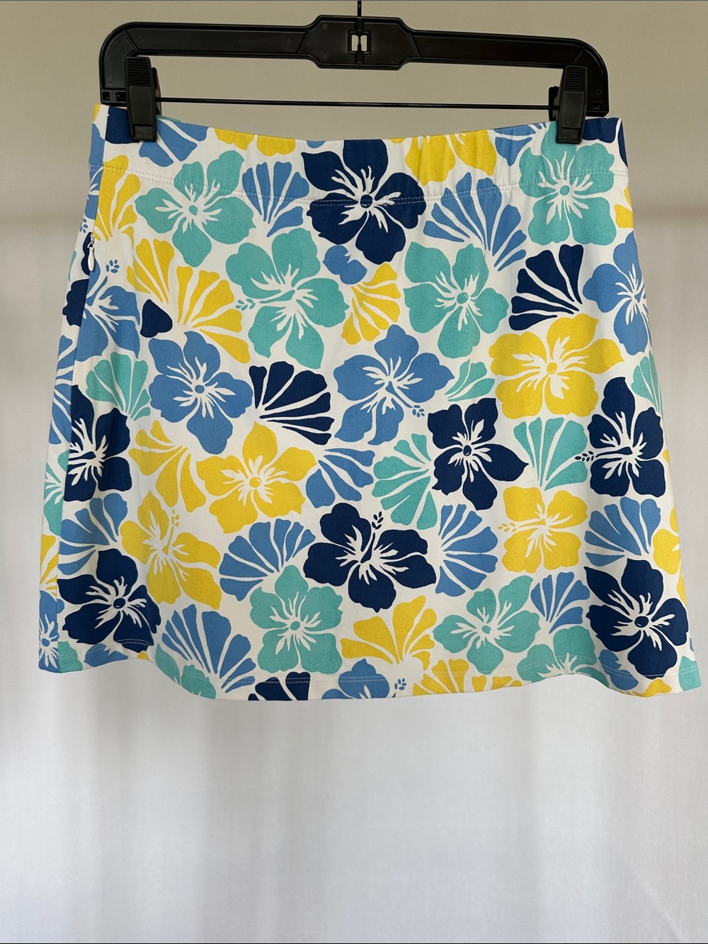 J.McLaughlin Briana Floral Skort | White Multi | Catalina Cloth | Size Medium